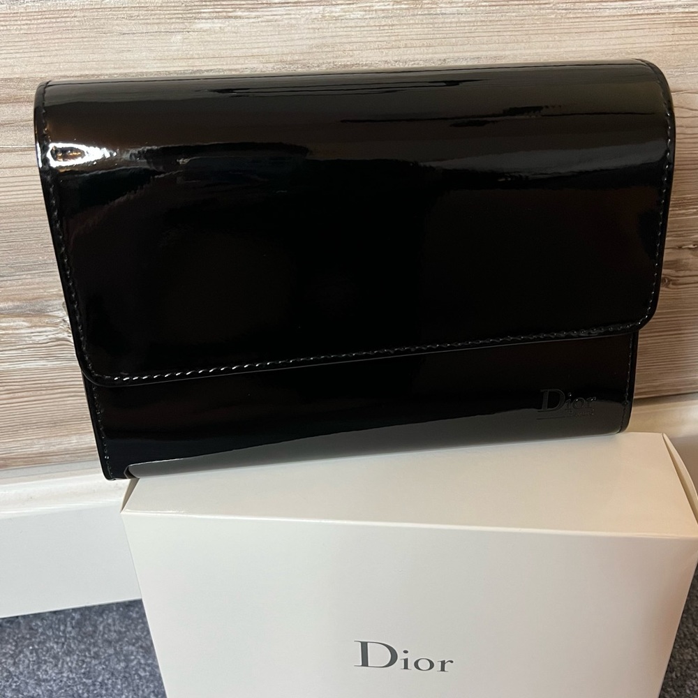 Dior Fold Over Cosmetic Pouch